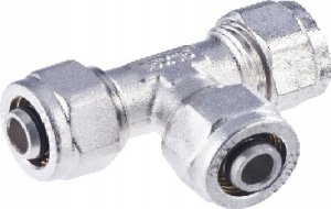 Comap Trójnik zaciskany TurboSKIN mosiądz 20x20x20 (skręcana)9467051-02 1