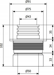 OPERATIVE Redukcja 75/70-50/40 Czarna 3106360 (S) 2