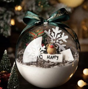 Ruhhy Bombki przezroczyste- zestaw 12szt Ruhhy 20508 7