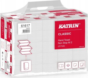 Katrin Katrin Classic Hand Towel Non Stop M2 Handy Pack, 80 mm, 203 mm, 120 mm, 270 g, 160 sheets, Paper 1