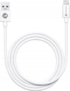 Kabel USB ForCell USB-A - Lightning 1 m Biały 3