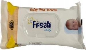 Fresh Baby Chusteczki nawilżane Fresh Baby 72 szt. 1