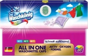 WASCHKONIG Waschknig Kapsułki do prania Carton BOX (30szt) Color 1
