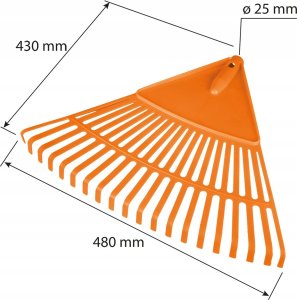 Neo Grabie do liści duże, tworzywo sztuczne (TOP-95-041) 5