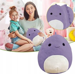 4Baby Maskotka Zabawka Pluszowa Dinozaur Arlie Fioletowy 20Cm 4