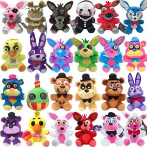 Plush Maskotka Pluszowa Five Nights At Freedy's Fnaf Bonnie Chica Pluszak 18 Cm 4