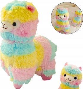 Plush Maskotka Pluszowa Alpaka Zabawka Pluszak Lama Kolorowa Przytulanka 28 Cm 1
