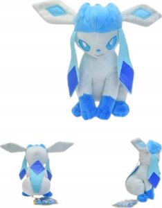 Plush Maskotka Pokemon Go Pluszak Zabawka Figurka Ewolucja Eevee Glaceon 30 Cm 5