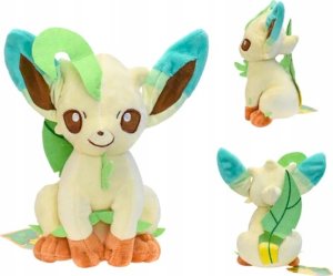 Plush Maskotka Pokemon Go Pluszak Zabawka Figurka Ewolucja Eevee Leafeon 30 Cm 4