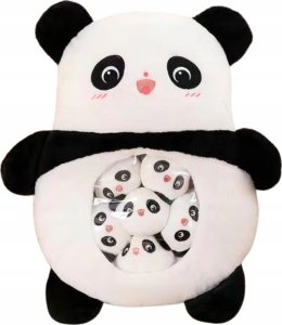 Skibi Maskotka Pluszowa Dla Dzieci Panda Miś Pudding Zabawka Pluszak Duża 50Cm 1