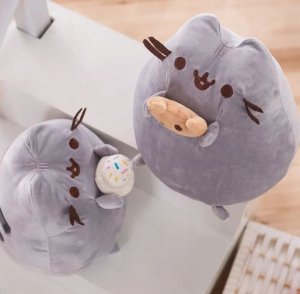 PlushCat Maskotka Pluszowa Pluszak Kotek Kot Pusheen Puszen Lody Z Lodami 15 Cm 5