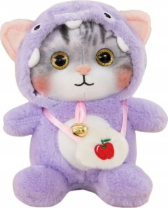 Smily Play Maskotka Pluszowa Pluszak Kotek W Kapturze Przytulanka Kot Kawaii 23Cm 1