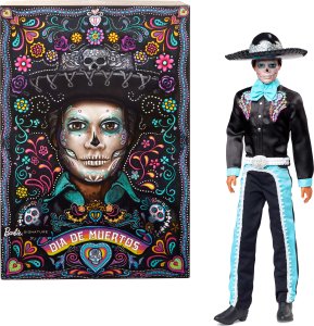 Lalka Barbie Mattel Dia de Muertos Ken (HRM73) 1