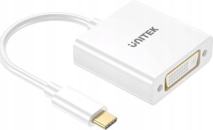 Adapter USB Unitek V1429A01 USB-C - DVI Biały  (Unitek) 1