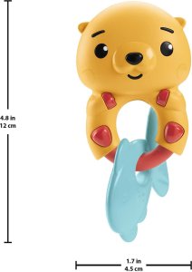 Fisher Price Grzechotka Gryzak Wesoła Wydra 2