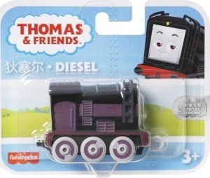 Fisher Price Lokomotywa Tomek i Przyjaciele mała metalowa Diesel 1