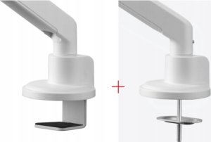 One For All One for All Monitor Halterung Solid Single White       DM 4120 4