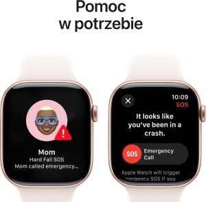 Smartwatch Apple Watch 10 GPS 42mm Rose Gold Alu S/M Różowy (MWWH3) 6