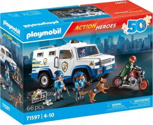 Figurka Playmobil Playmobil Action Heroes 71597 Transporter pieniędzy 1