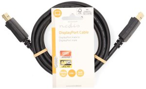 Adapter AV Nedis Nedis CCGL37010BK20 adapter kablowy 2 m DisplayPort Czarny 3