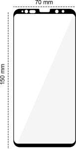 Hello Case SZKŁO HARTOWANE DO SAMSUNG GALAXY S8 PLUS PEŁNE NA CAŁY EKRAN SZKIEŁKO 5D 3