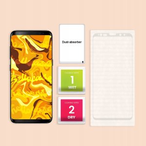 Hello Case SZKŁO HARTOWANE DO SAMSUNG GALAXY S8 PLUS PEŁNE NA CAŁY EKRAN SZKIEŁKO 5D 5