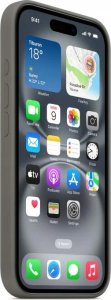 Apple iPhone 16 Plus Silicone Case with MagSafe - Stone Gray 3