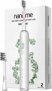 Szczoteczka Nandme Szczoteczka soniczna Nandme NX7000 W2 + 2 końcówki 4