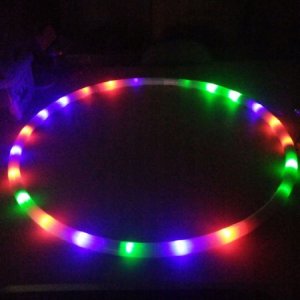 Hedo Świecące Hula Hop LED, 70 cm 4