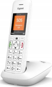 Telefon stacjonarny Gigaset Gigaset E390 Telefon analogowy/DECT Nazwa i identyfikacja dzwoniącego Biały 2