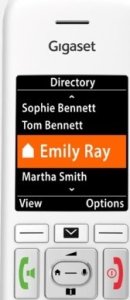 Telefon stacjonarny Gigaset Gigaset E390 Telefon analogowy/DECT Nazwa i identyfikacja dzwoniącego Biały 3