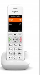 Telefon stacjonarny Gigaset Gigaset E390 Telefon analogowy/DECT Nazwa i identyfikacja dzwoniącego Biały 4