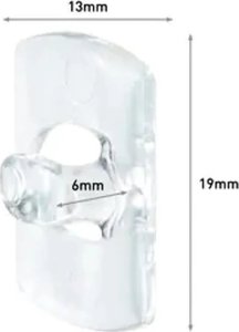 3M 3M 7100108967, Indoor, Universal hook, Transparent, Adhesive strip, Painted wall, Tiles & metal, Wood, 20 pc(s) 2