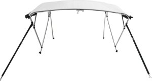 vidaXL Bimini z siatkowymi ściankami, 4 pałąki, 243x(185-198)x137 cm 5