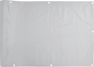 vidaXL Osłona balkonowa, szara, 600x120 cm, PVC 2