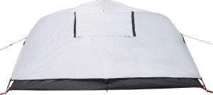 Namiot turystyczny vidaXL Namiot turystyczny, 4-os., biały, zaciemniany, wodoszczelny 9