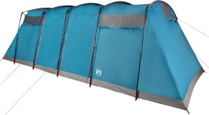 Namiot turystyczny vidaXL Namiot rodzinny, tunelowy, 8-os., niebieski, wodoszczelny 5