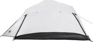 Namiot turystyczny vidaXL Namiot turystyczny, 4-os., biały, zaciemniany, wodoszczelny 9