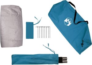 vidaXL Namiot magazynowy, niebieski, wodoszczelny 12