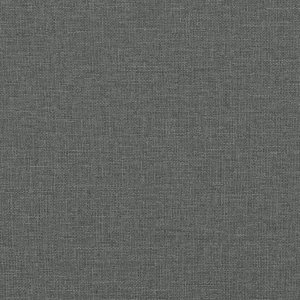 vidaXL Sofa z materacem do spania, ciemnoszara, 80x200 cm, tkanina 10