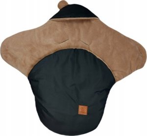 Culbags ŚPIWOREK MYSZKA NOSIDŁO FOTELIK WÓZEK ORTALION CZARNY MINKY KARMEL 5