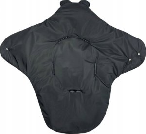 Culbags Śpiworek Myszka nosidło fotelik wózek ortalion czarny minky czarny 3