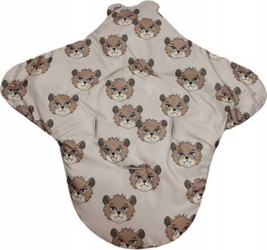 Culbags ŚPIWOREK MYSZKA NOSIDŁO FOTELIK WÓZEK ORTALION BEŻ BOBRY MINKY LATTE 5