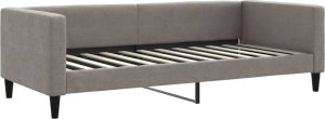 vidaXL Sofa rozsuwana z szufladami, taupe, 90x200 cm, tkanina 6