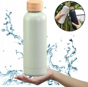 Hydrate Heroes Butelka Na Wode Termos Metalowy Bidon Sportowy Na Siłownie Fitness 500Ml 1