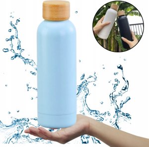 Hydrate Heroes Butelka Na Wode Termos Metalowy Bidon Sportowy Na Siłownie Fitness 500Ml 11