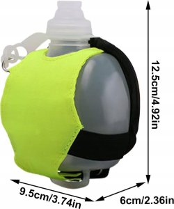 Hydrate Heroes Mini Bidon Na Wodę Na Rękę Nadgarstek Do Biegania Sportowy Fitness 200Ml 11