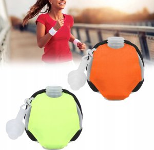 Hydrate Heroes Mini Bidon Na Wodę Na Rękę Nadgarstek Do Biegania Sportowy Fitness 200Ml 12