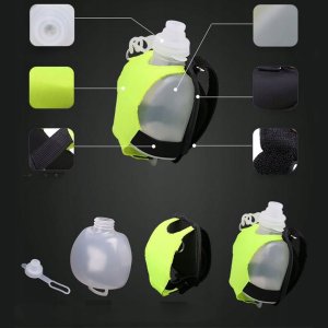 Hydrate Heroes Mini Bidon Na Wodę Na Rękę Nadgarstek Do Biegania Sportowy Fitness 200Ml 3