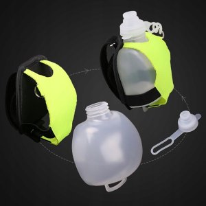 Hydrate Heroes Mini Bidon Na Wodę Na Rękę Nadgarstek Do Biegania Sportowy Fitness 200Ml 9